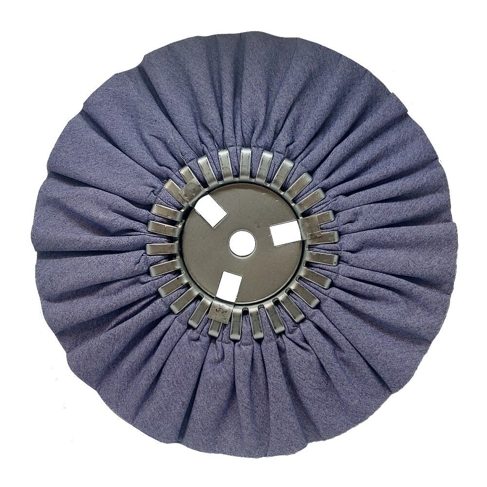 10" Purple Airway Buffing Wheel, 5/8" Arbour - Image 1