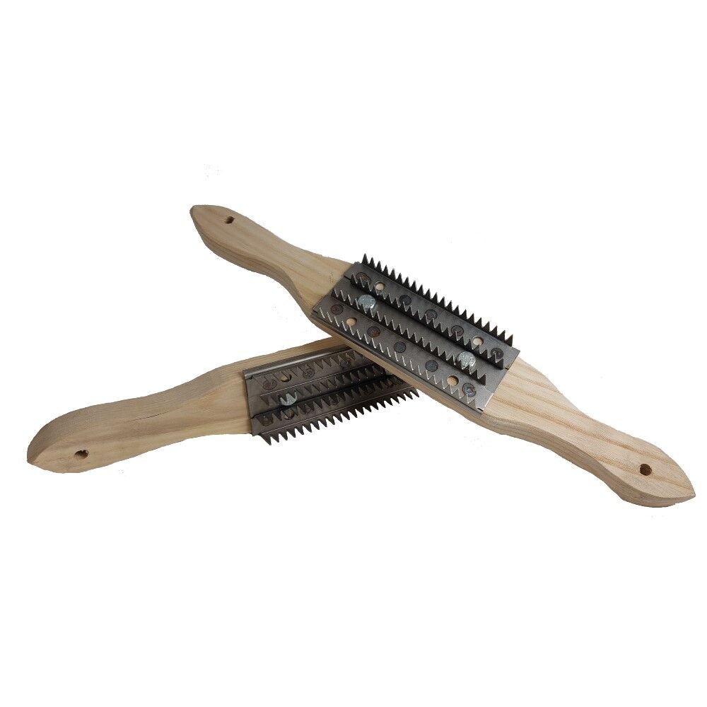 Buffing Rake with Handle - Image 1