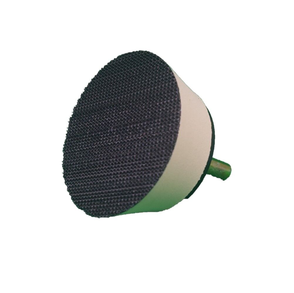 2-inch-hook-and-loop-backup-pad-frontview Backup pad 2" Diameter 1/4" Shank Hook and Loop - Image 1