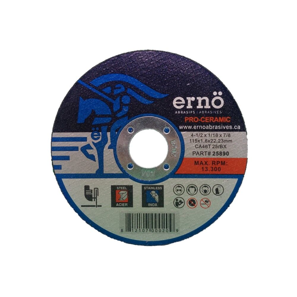 Cut off Wheel 4-1/2x1/16x7/8 Type-1 Pro-Ceramic - Image 1