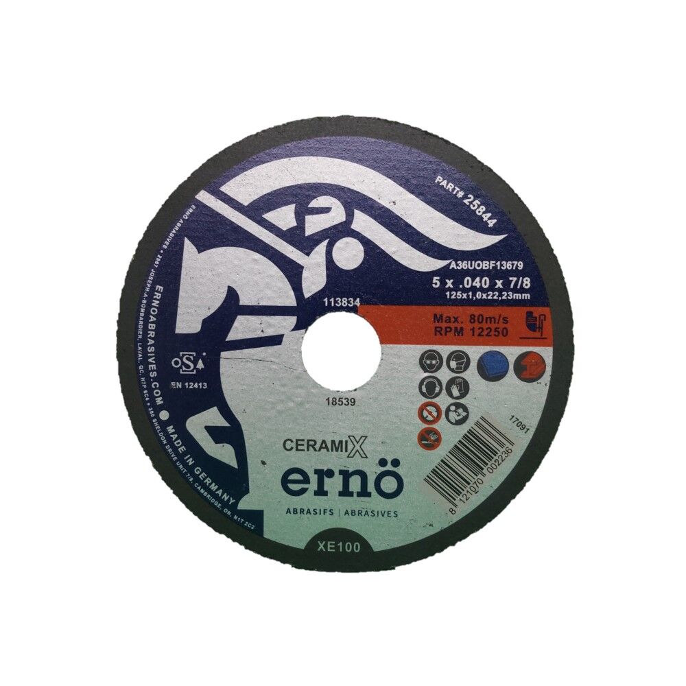 Cut off Wheel 5x.040x7/8 Type-1 Ceramix - Image 1